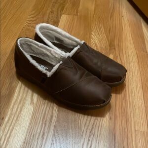 Women’s Brown Slip-On Shoes